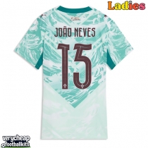 Portugal Joao Neves #15 Replica Away Shirt Ladies World Cup 2026 Short Sleeve